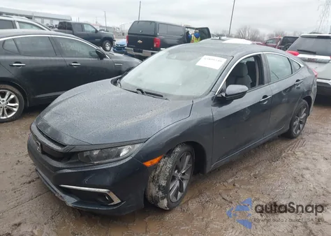 2019 Honda Civic Ex из США, поврежденный, VIN 19XFC1F34KE015863